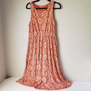 Lucky Brand Jersey knit sleeveless midi dress